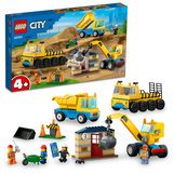 LEGO® Byggfordon och kran med rivningskula (60391)