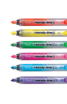 Överstrykningspenna PENTEL Clicker grön