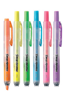 Överstrykningspenna PENTEL Clicker grön