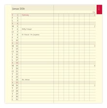 Filofax Månadsöversikt 2026