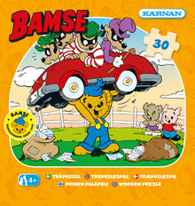 Träpussel Bamse 30 bitar