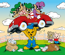 Träpussel Bamse 30 bitar