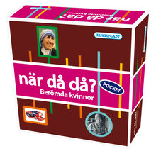 Spel När Då Då? Pocket - Berömda kvinnor