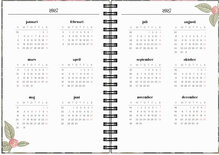 Life Planner Floral 2027