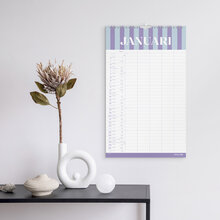 Familjekalender 2027 Color Blocking