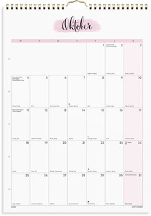 Väggkalender 2027 Life Organizer