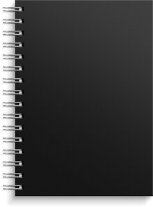 Anteckningsbok A5 black