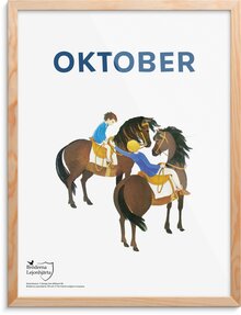 Månadstavla Astrid Lindgren & Ilon Wikland