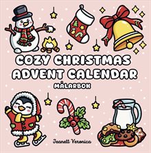 Cozy Christmas Advent Calendar – miniformat : Målarbok