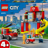 LEGO®  Brandstation och brandbil (60375)