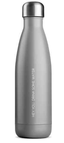 Vattenflaska Matte grey
